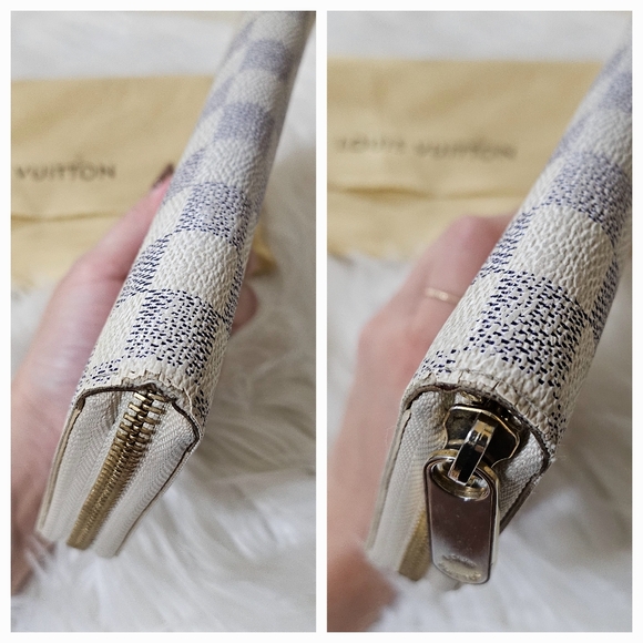 ❌SOLD❌ 🤍Louis Vuitton Damier Azur Zippy🤍 - Picture 8 of 14